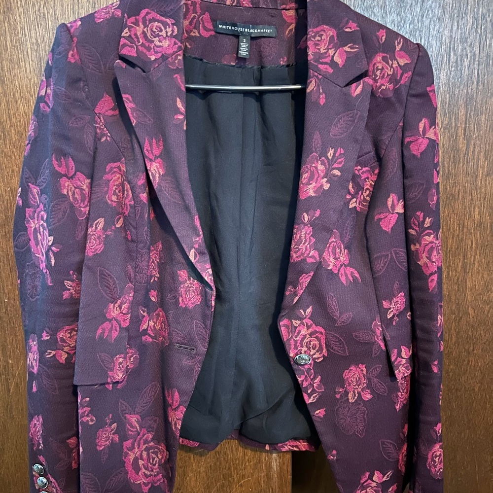 Floral Blazer